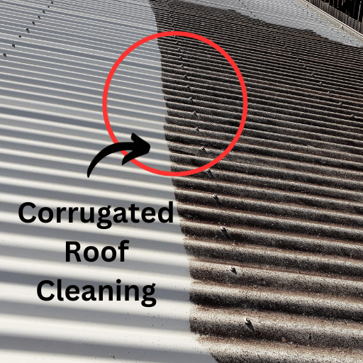 Corrugated Metal Roof Cleaning